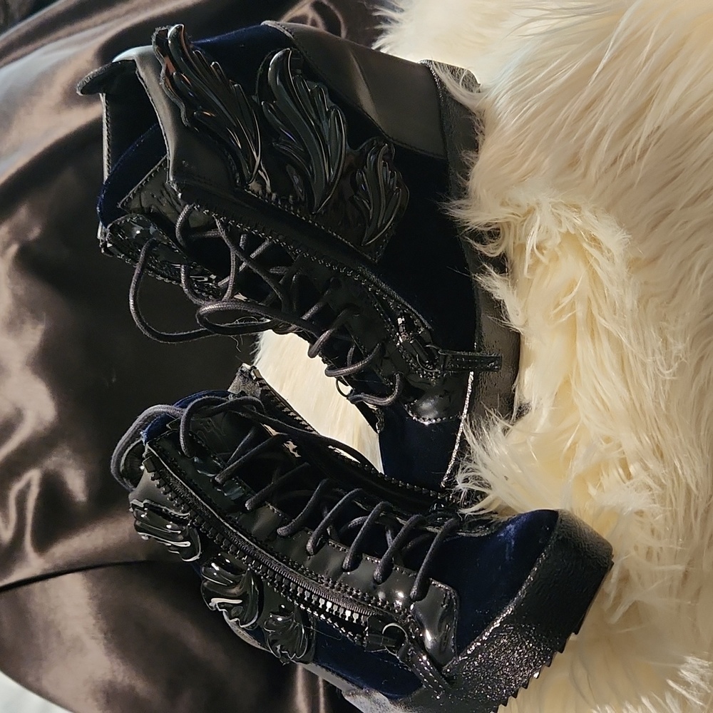 Authentic Giuseppe wedge sneakers